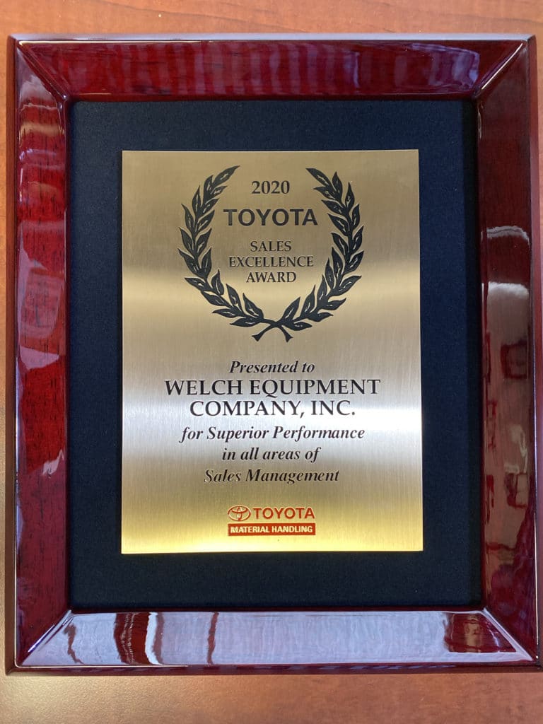toyota sales excellence award