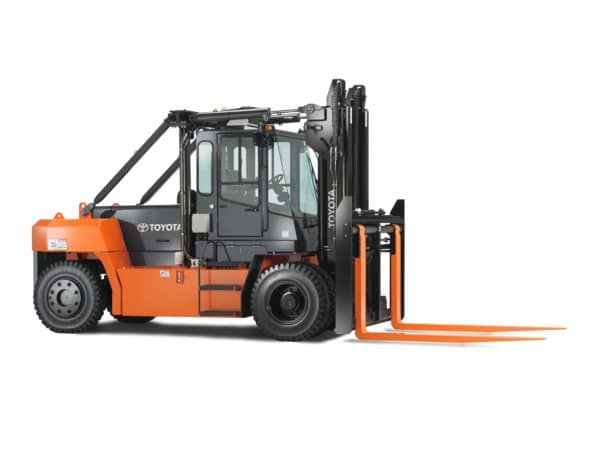 toyota high capacity pneumatic forklift