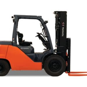toyota mid ic pneumatic forklift