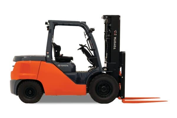 toyota mid ic pneumatic forklift