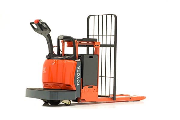 toyota end controlled rider pallet jack